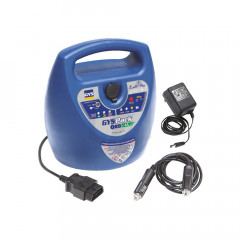 QWORK® Testeur de batterie, Batterie Moniteur amperemetre voltmètre, 8-80V  0-100A, avec câble personnalisé de 2 m, pour voiture bateau à moteur  caravane camper : : Auto et Moto