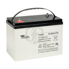 Batterie plomb étanche Y200-6 Yuasa Yucel 6v 200ah