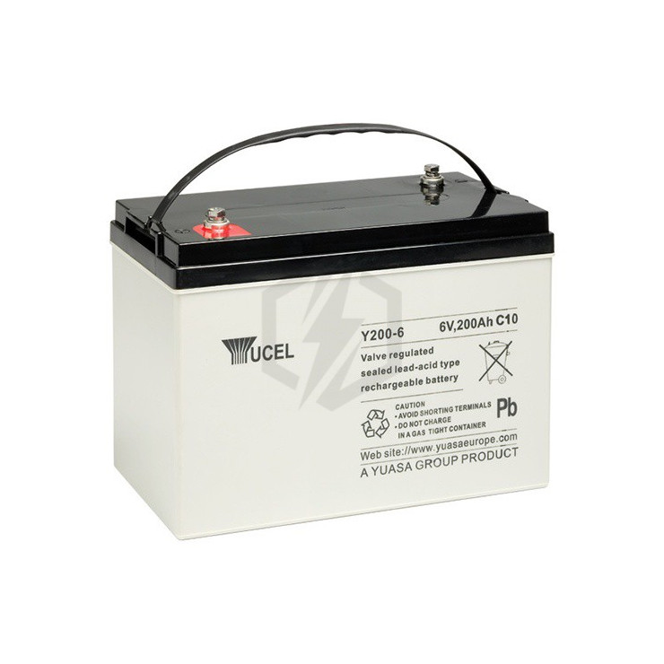 Batterie plomb étanche Y200-6 Yuasa Yucel 6v 200ah