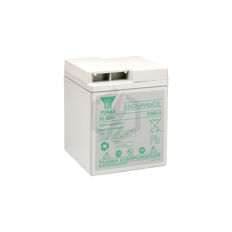 Batterie plomb étanche EN80-6 Yuasa 6v 80ah