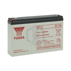 Batterie plomb étanche NP7-6 Yuasa 6V 7ah