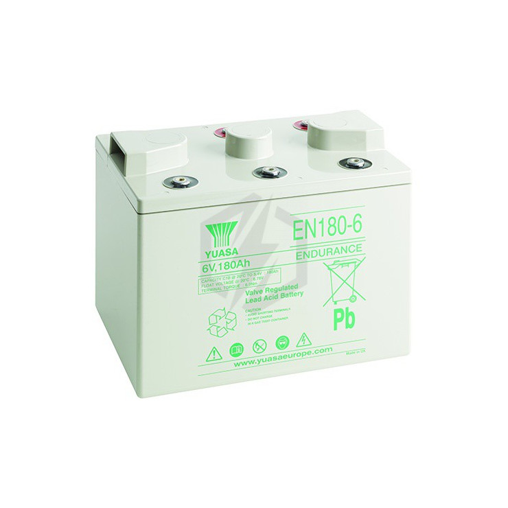 Batterie plomb étanche EN180-6 Yuasa 6v 180ah