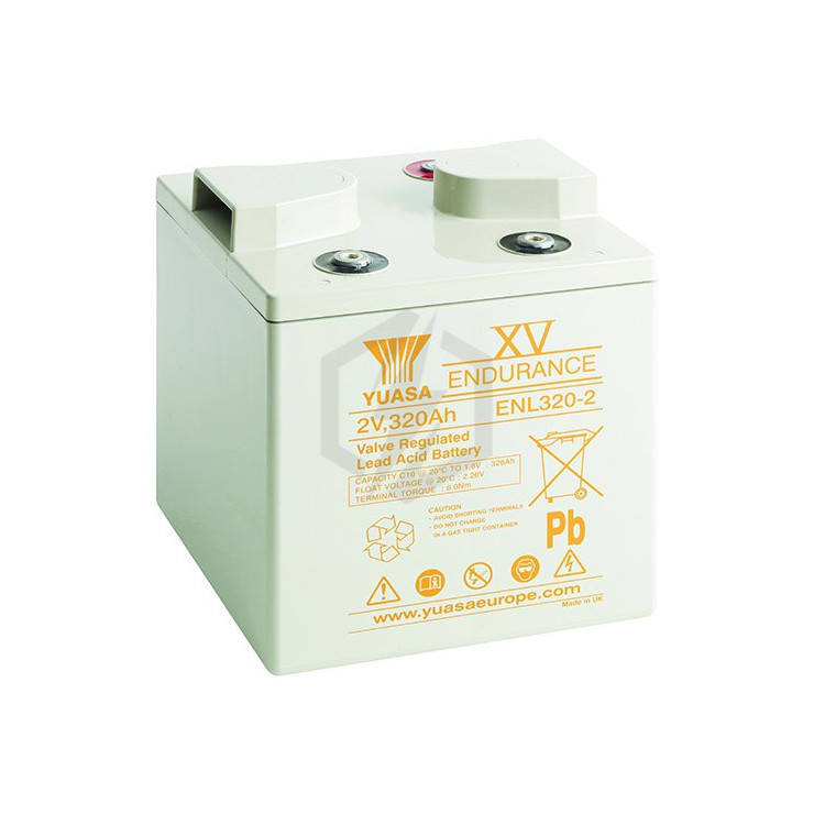 Batterie plomb étanche ENL320-2 Yuasa 2v 326ah