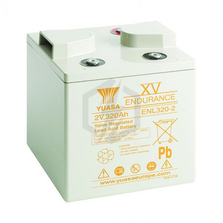 Batterie plomb étanche ENL320-2 Yuasa 2v 326ah