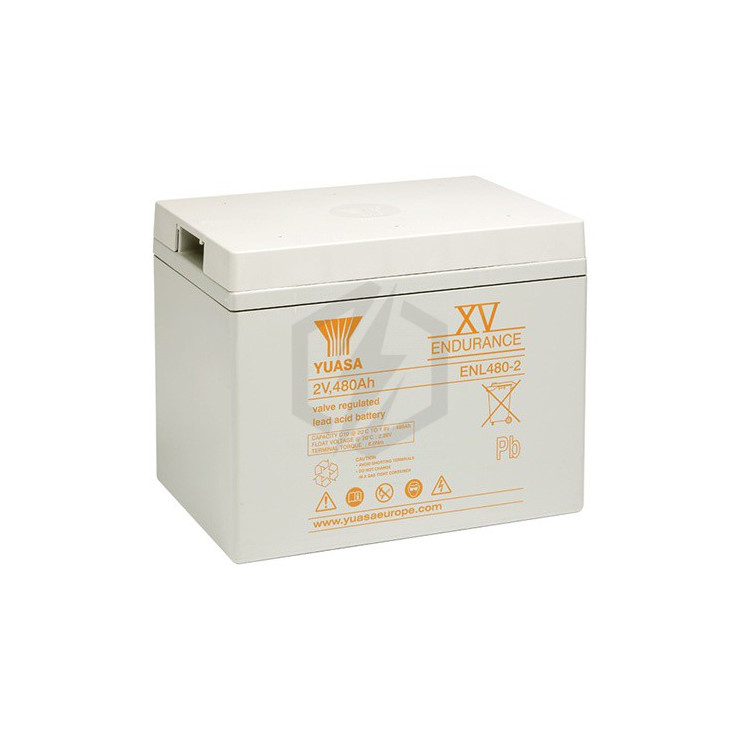 Batterie plomb étanche ENL480-2 Yuasa 2v 489ah