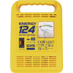 Chargeur de batterie GYS Energy 124 12V 3ah pour batterie de 10 à 45ah 023215