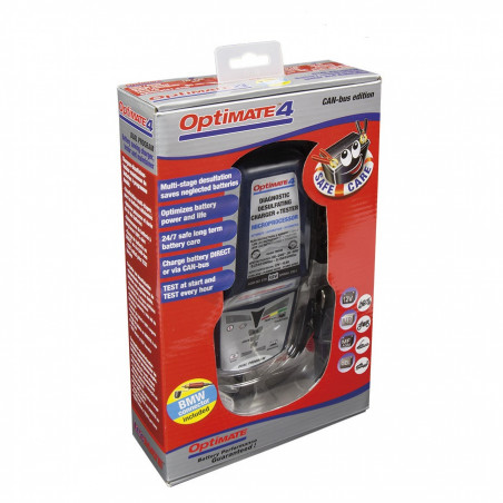 Optimate 4 CAN-BUS BMW Chargeur de batterie TECMATE  TM-350 12v 1A