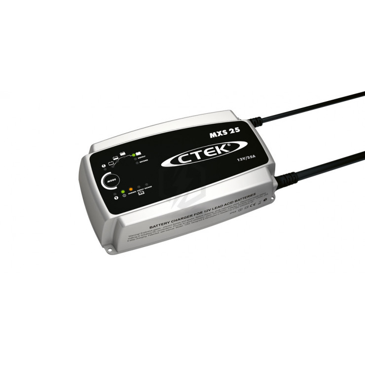 Chargeur de batterie CTEK MXS 25 12V 25A pour batterie de 40-500ah 56-732