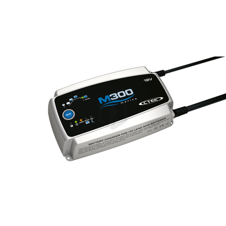 Chargeur de batterie CTEK MARINE M300 12V 25A pour batterie de 40-500ah