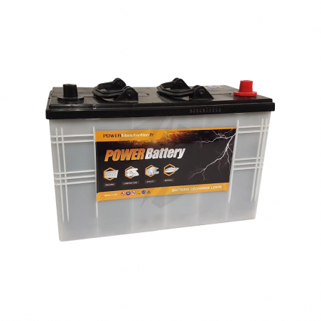 Batterie décharge lente Power Battery 12v 225ah sans entretien.
