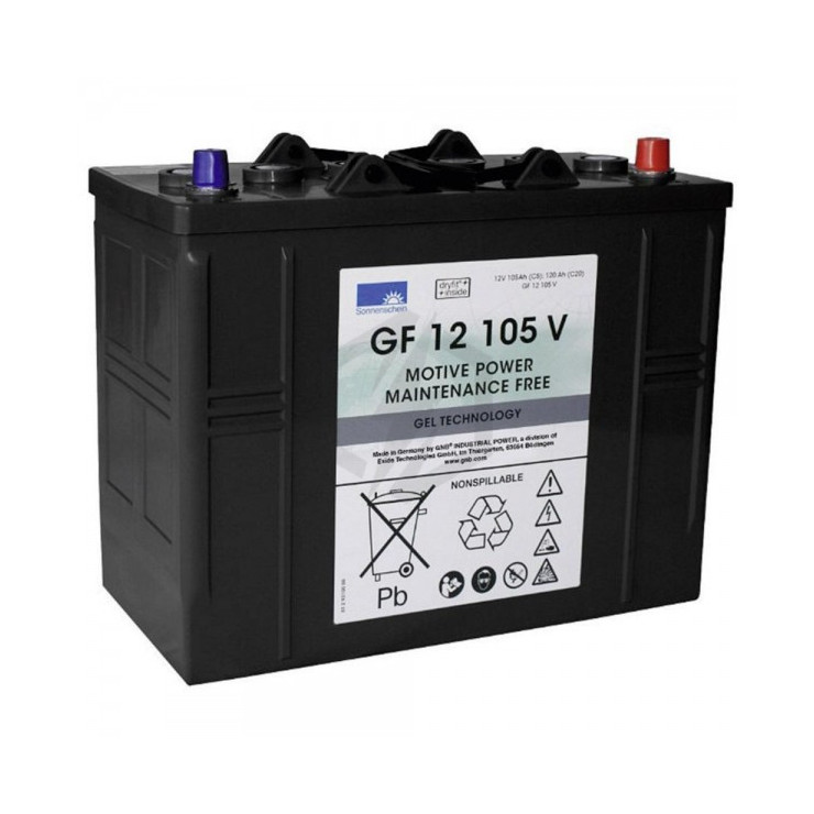 Sonnenschein GF 12 25 V Batterie gel 12 V 25 Ah Batterie industrielle 700 cycles 