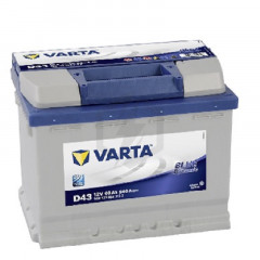 Batterie Varta Blue Dynamic D43 12v 60ah 540A 560 127 054 L2G