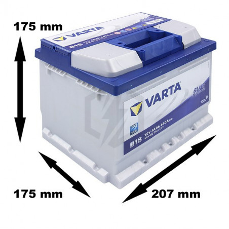 5444020443132 VARTA BLUE dynamic B18 B18 Batterie 12V 44Ah 440A B13 LB1  Batterie au plomb B18, 544402044 ❱❱❱ prix et expérience