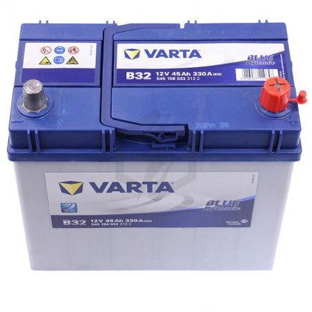 Batterie Voiture Varta B32 Blue Dynamic 12V 45Ah 330A