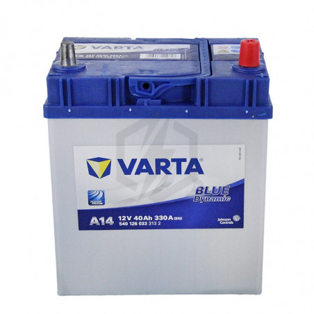 BATTERIE DEMARRAGE 12V 45Ah-340A + à Droite Borne Japonaise