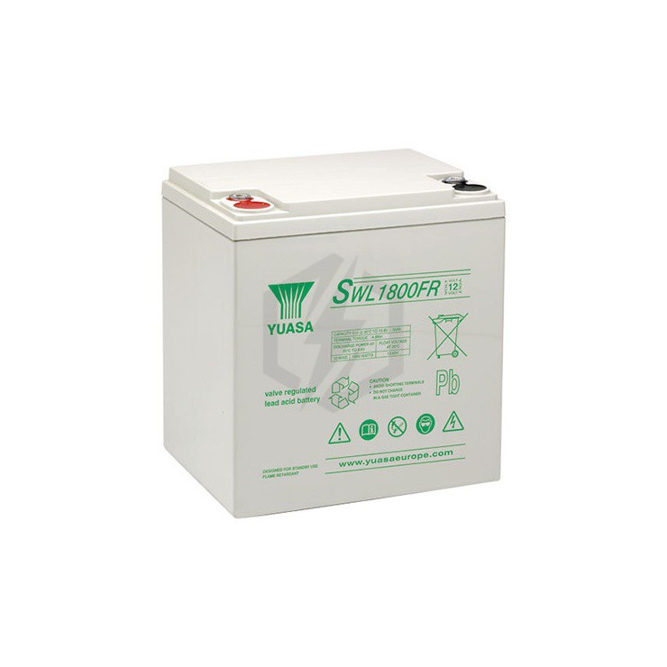 Batterie plomb étanche SWL1800 Yuasa Yucel 12v 55ah