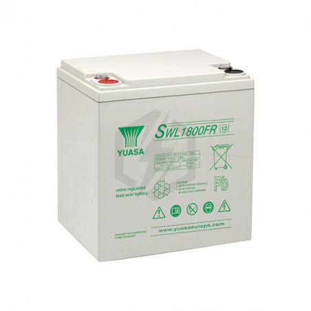 Batterie plomb étanche SWL1800 Yuasa Yucel 12v 55ah