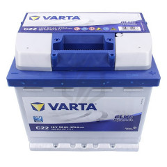 Batterie Varta Blue Dynamic C22 12v 52ah 470A 552 400 047 L1D