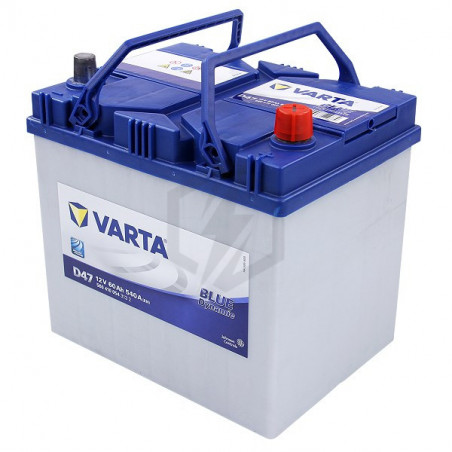 Varta Blue Dynamic D47 Batterie Voitures, 12 V 60Ah 540 Amps (En)