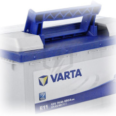 Batterie Varta Blue Dynamic E11 12v 74ah 680A 574 012 068 L3D