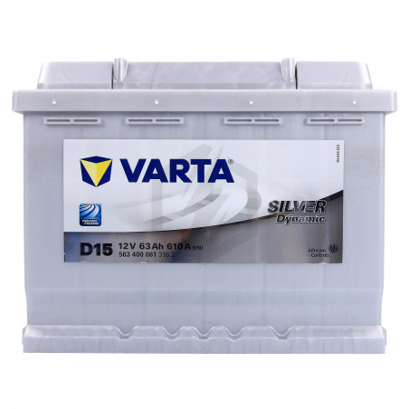 Varta Silver Dynamic D15 63Ah 610A au meilleur prix - Comparez les offres  de Batteries pour voiture sur leDénicheur