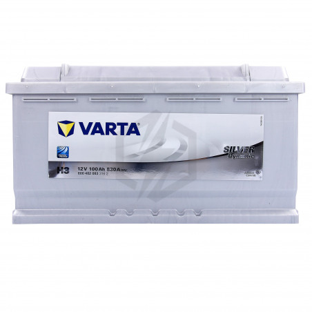 Batterie Varta Silver Dynamic H3 12v 100ah 830A 600 402 083 L5D