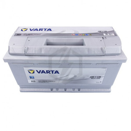 Batterie 12V 100AH : Varta Silver Dynamic, Batterie voiture H3 830A -  BatterySet