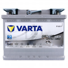 Batterie Varta START-STOP AGM D52 12V 60ah 680A 560 901 068 L2D