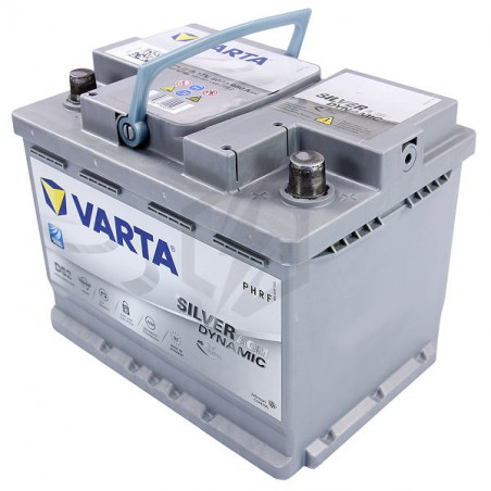 Batterie Varta START-STOP AGM D52 12V 60ah 680A 560 901 068 L2D