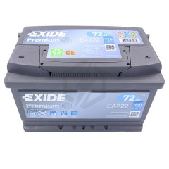 batterie voiture ea722 12v 72ah