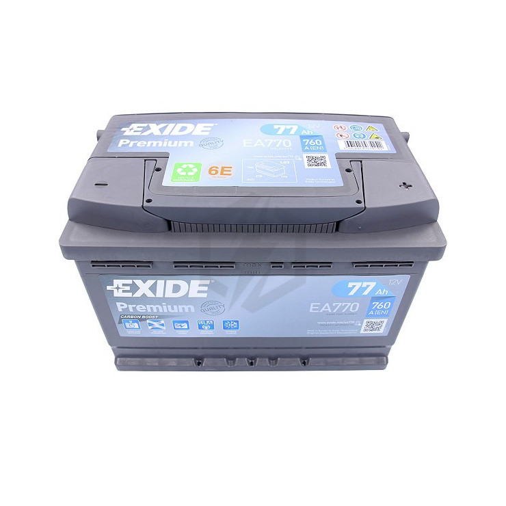 Batteria Auto Exide Premium EA770 12V 77Ah 760CCA - Per Auto E Veicoli - Foto 2