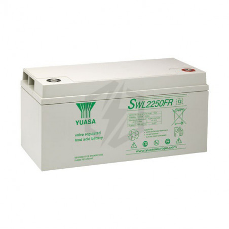 Batterie plomb étanche SWL2250 Yuasa Yucel 12v 76ah