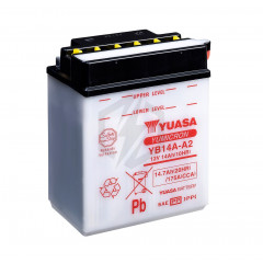 Batterie moto YUASA YB14A-A2 12V 14.7AH 175A