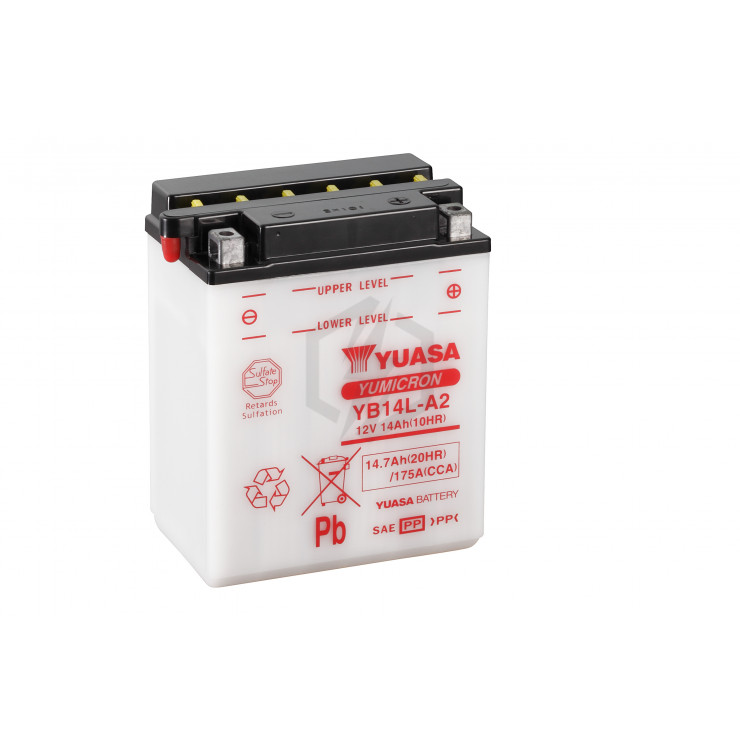 Batterie moto YB14L-A2 / 12N14-3A 12V / 14Ah - Batterie de moto