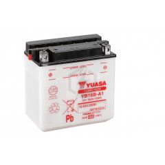 Batterie moto YUASA YB16B-A1 12V 16.8AH 207A