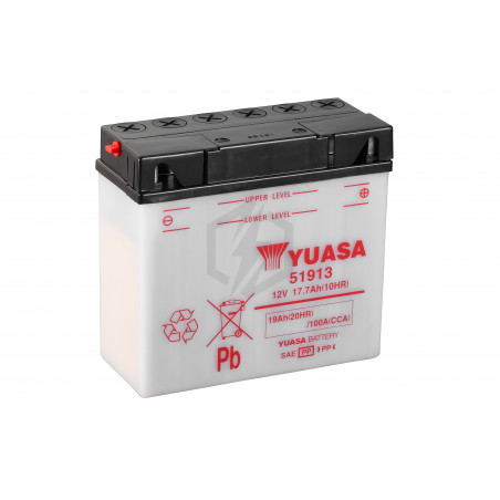Batterie moto YUASA 51913 12V 19AH 100A