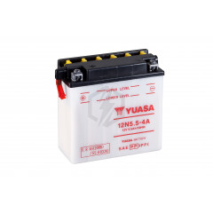 Batterie moto YUASA 12N5.5-4A 12V 5.8AH 55A