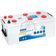 Batterie décharge lente Exide ET1300  Equipement 12v 180 ah