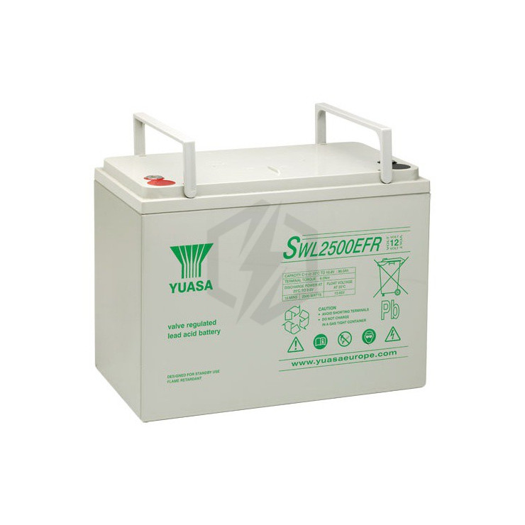 Batterie plomb étanche SWL2500 Yuasa Yucel 12v 91ah