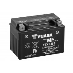 Batterie moto YUASA YTX9-BS 12V 8.4AH 135A