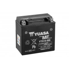 Batterie moto YUASA YTX14-BS 12V 12.6AH 200A