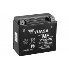 Batterie moto YUASA YTX20-BS 12V 18.9AH 270A