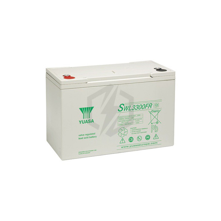 Batterie plomb étanche SWL3300 Yuasa Yucel 12v 102.5ah