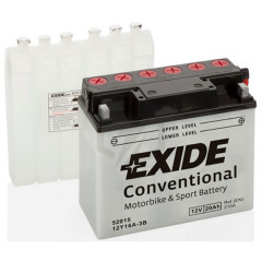 Batterie moto Exide 12Y16A-3B 12v 20ah 190A