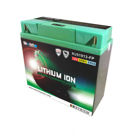 BATTERIE MOTO LITHIUM SKYRICH HJ51913-FP 51913