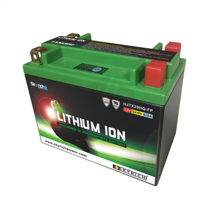 BATTERIE LITHIUM MOTO 12.8V 7Ah 420A Electhium - Batterie Multi Services