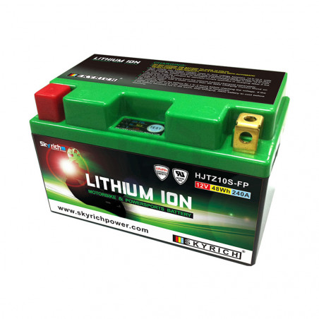 BATTERIE MOTO LITHIUM SKYRICH HJTZ10S-FP YTZ10S