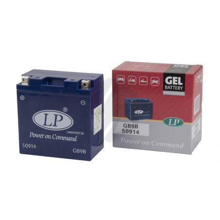 LP Gelbatterie LB9B - 12V - 9AH - 100A (EN)