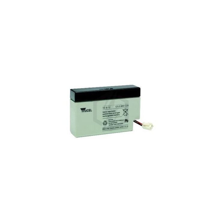 Batterie plomb étanche Y0.8-12 ANCIEN NP0.8-12 Yuasa 12V 0.8ah