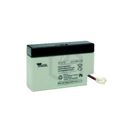 Batterie plomb étanche Y0.8-12 ANCIEN NP0.8-12 Yuasa 12V 0.8ah